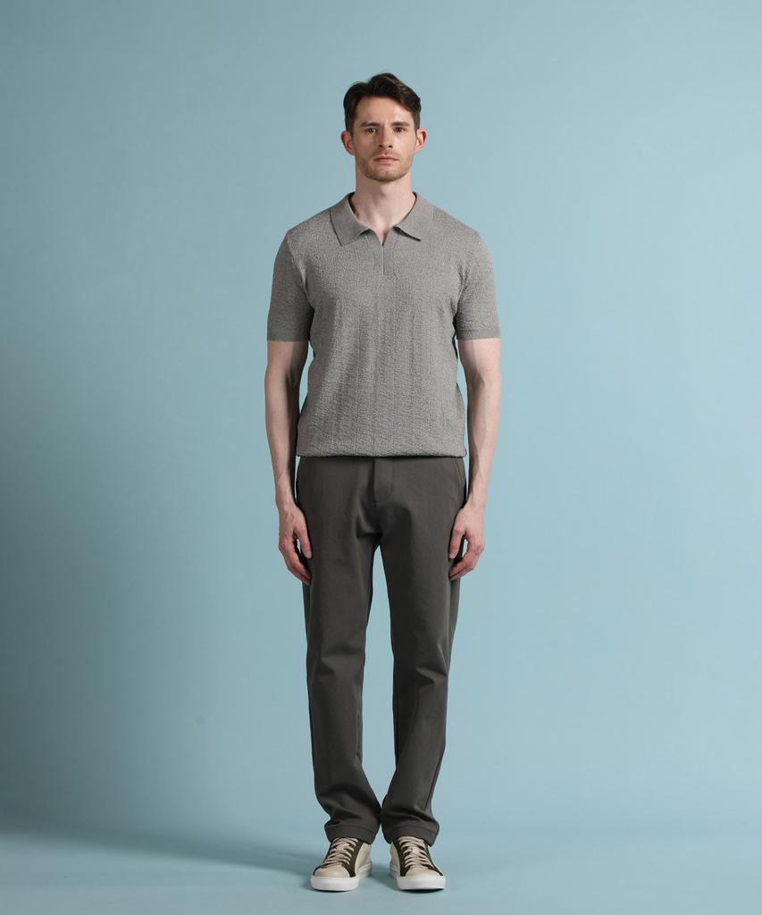PANICALE Charcoal Basic Poly Chino Pants