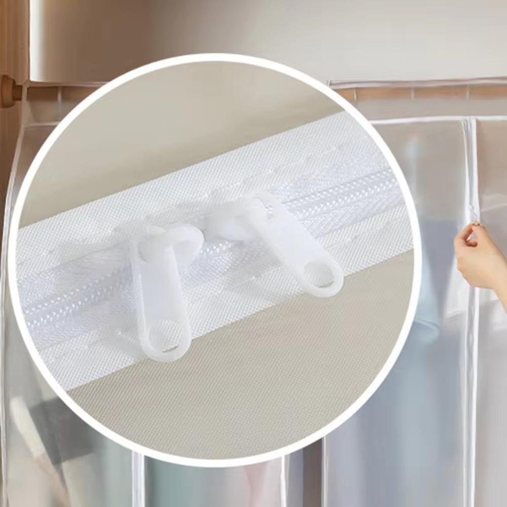 Fully Enclosed Clothes Dust Cover Anti-fouling Hanging Clothes Bag Coat Storage Bags  For Household