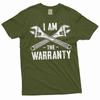 Men's Funny I Am the Warranty T-shirt Father's Day Dad Grandpa Papa Mechanic Tee Unisex T-Shirt