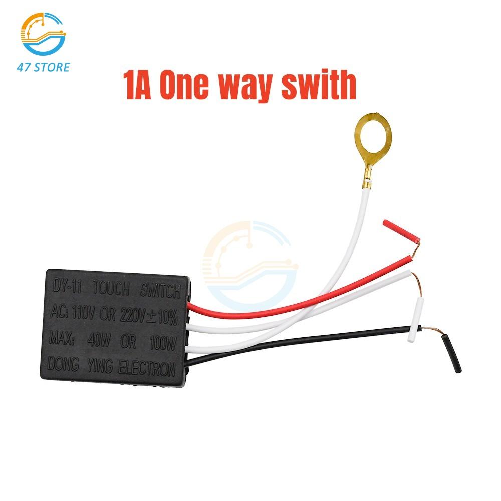 AC 220-240V 1Way/4Way Touch Sensor Switch Desk Light Parts Touch Control Sensor Dimmer for Bulbs Lamp Switch 15-85W Touch Switch