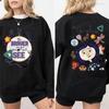 Coraline Themed Cartoon Character Print Hoodie