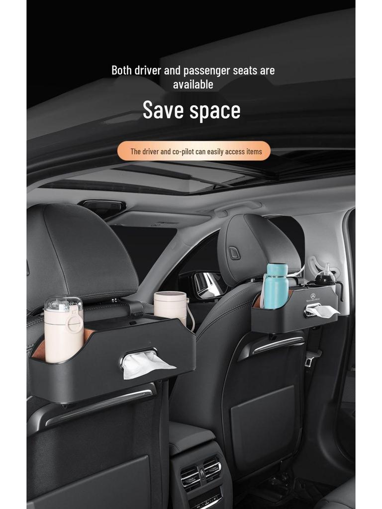 Multifunctional Car Seat Back Organizer and Storage Box