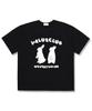 Wibelibellyu Value Club Oversized Short Sleeve T-Shirt Black
