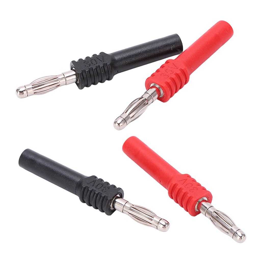 5Set J.20025 Banana Plug Connector 4mm Male to 2mm Female Banana Connector Adapter for Industrial