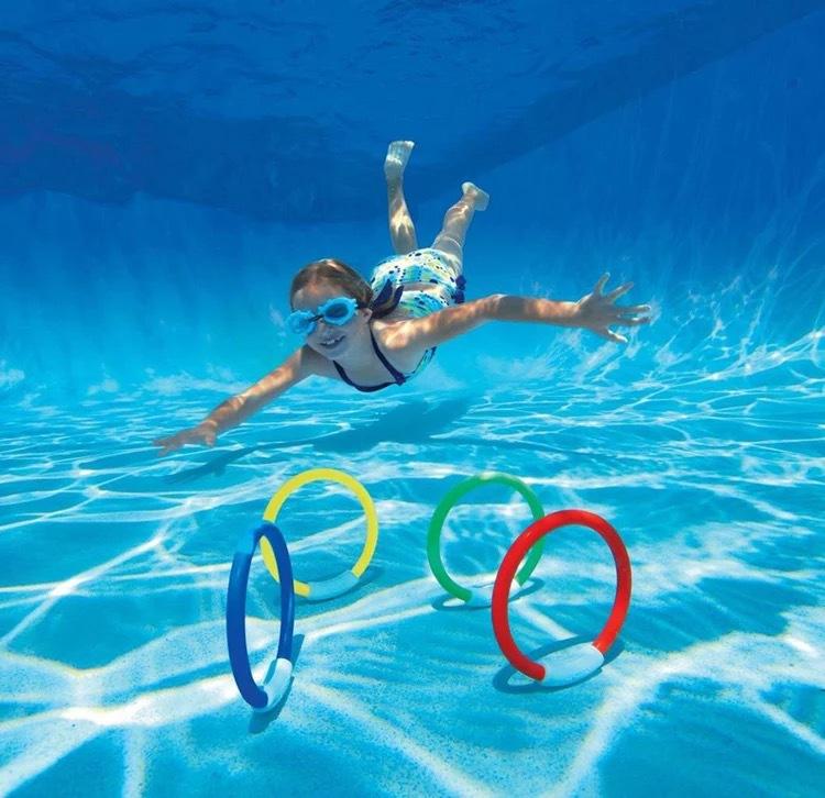 Summer Throwing Toy Funny Swimming Pool Diving Game Toys for Children Dive Dolphin Accessories