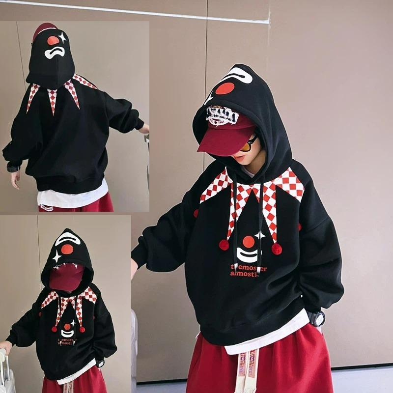 

Весенне-осенняя мода мужская толстовка клоун аниме 3D принт свитшот толстовка уличный кэжуал мальчик свитшот хип-хоп мужской оверсайз топ одежда 100