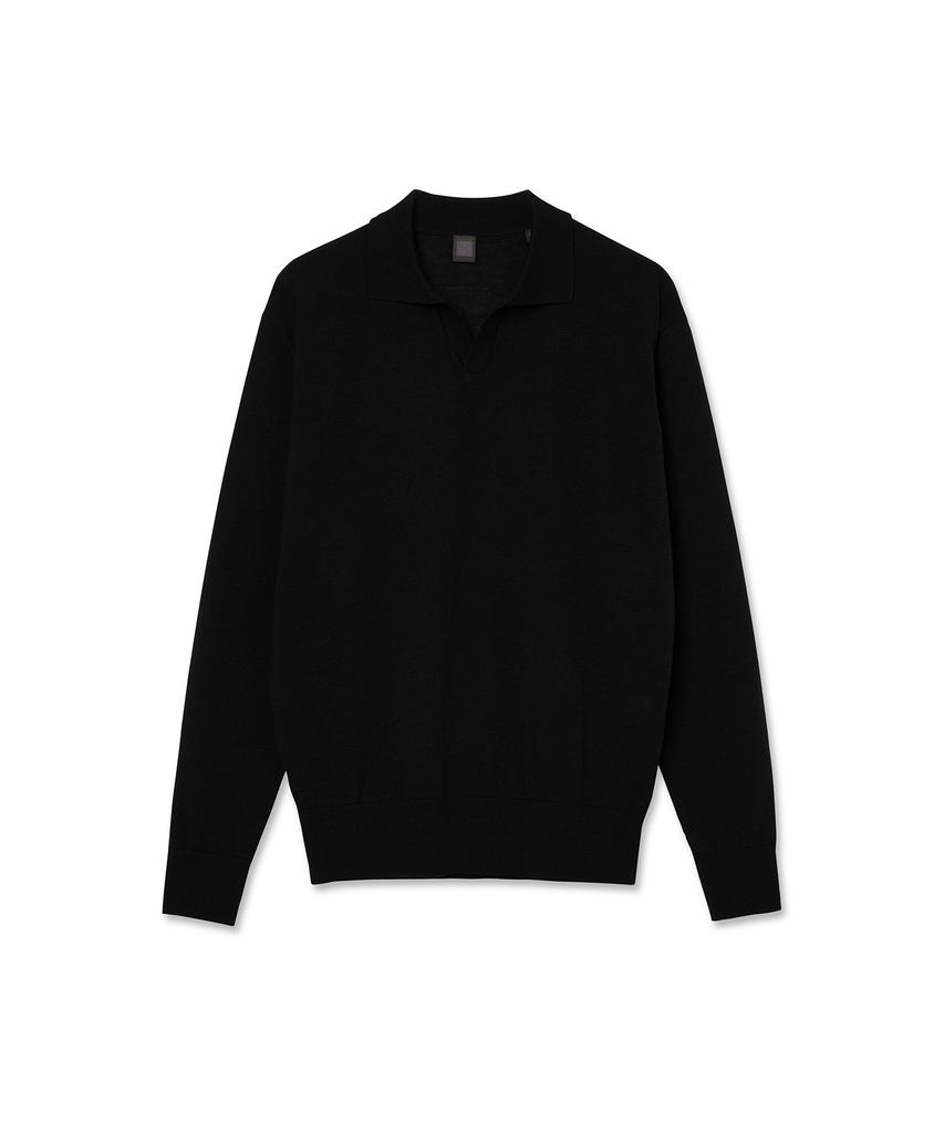 IOLO Royal Open Collar_Black