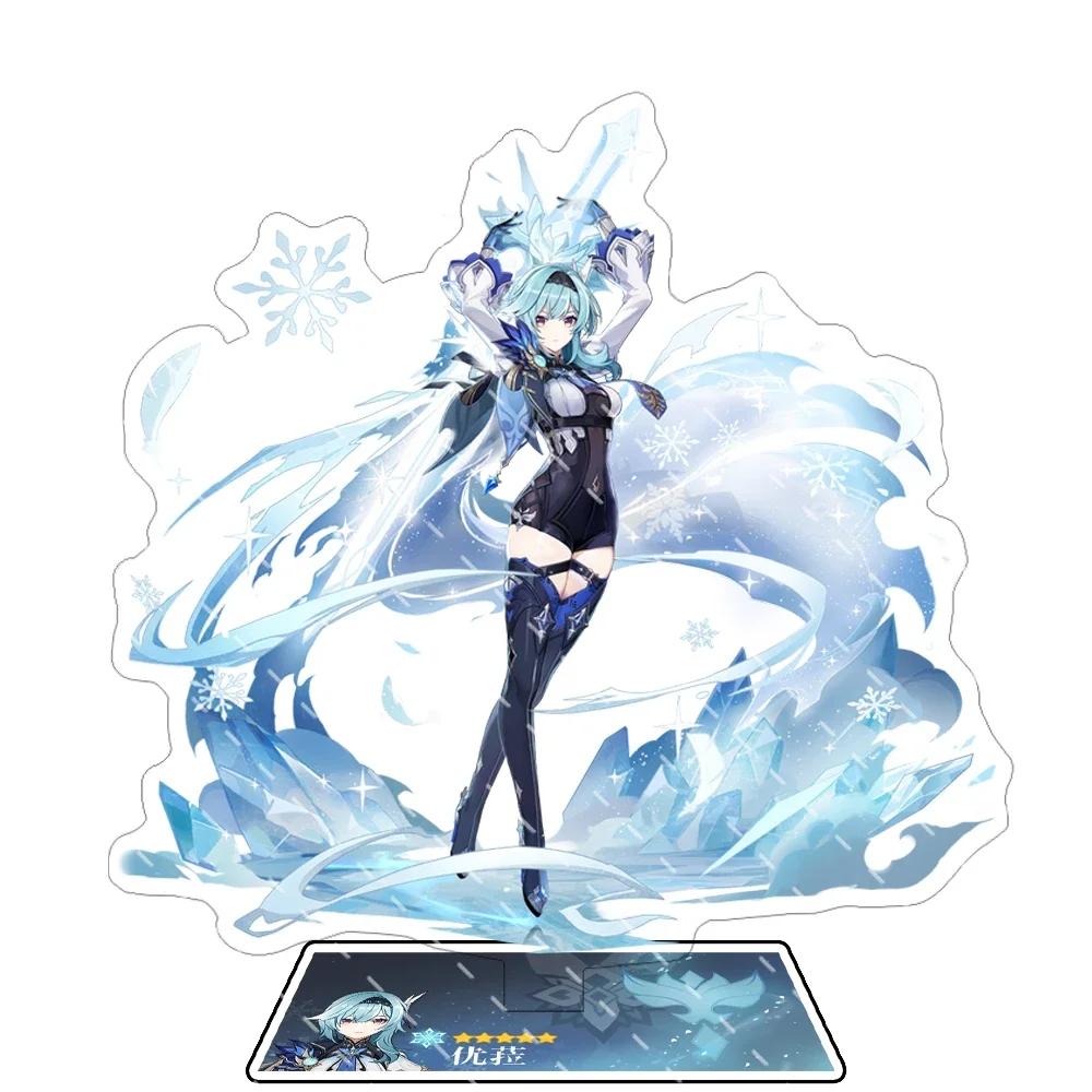 Anime Figure Impact Wanderer Nahida Cyno Yelan Acrylic Stand Model Plate Desk Decor Standing Sign Fans Gift