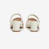 Portfolio Portfolio By ESquire Women S SheepSkin Soft Padded twiSted Two Way SandalS Ivory
