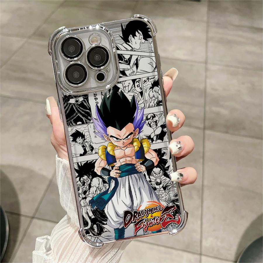 Soft Cover Case for Apple iPhone 11 16Plus XS MAX XR 15Pro Max 13 12 11Pro 14 Pro 16 15 Dragon Ball Gotenks