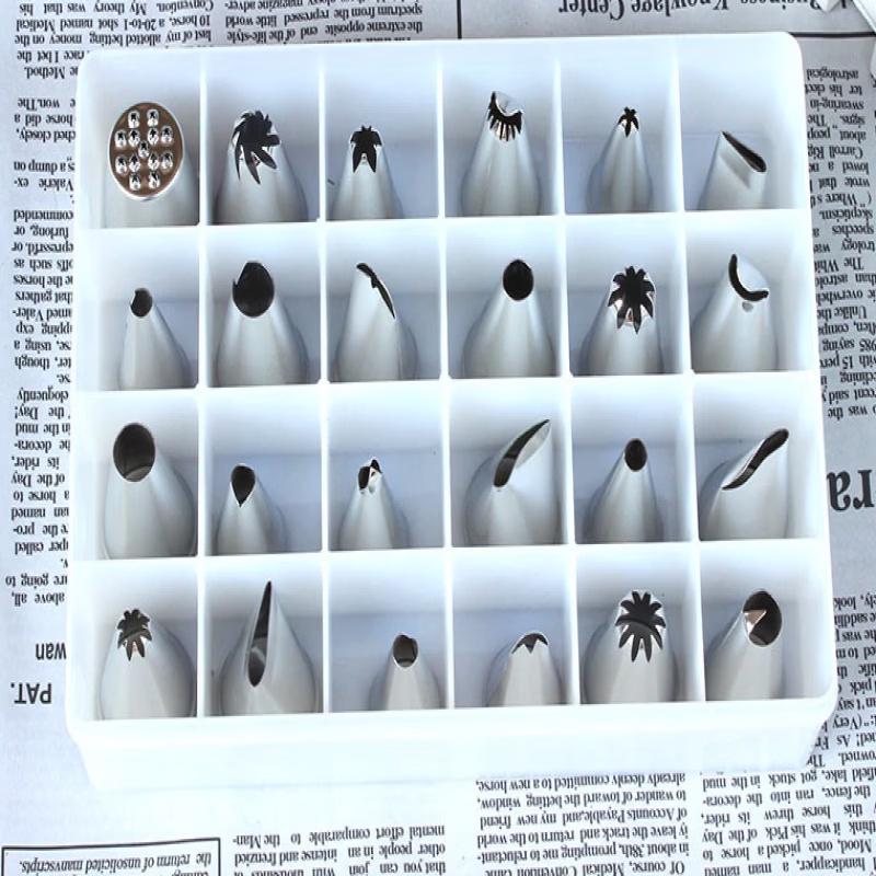 MDNG Stainless Steel Cake Decorating Nozzle Set
