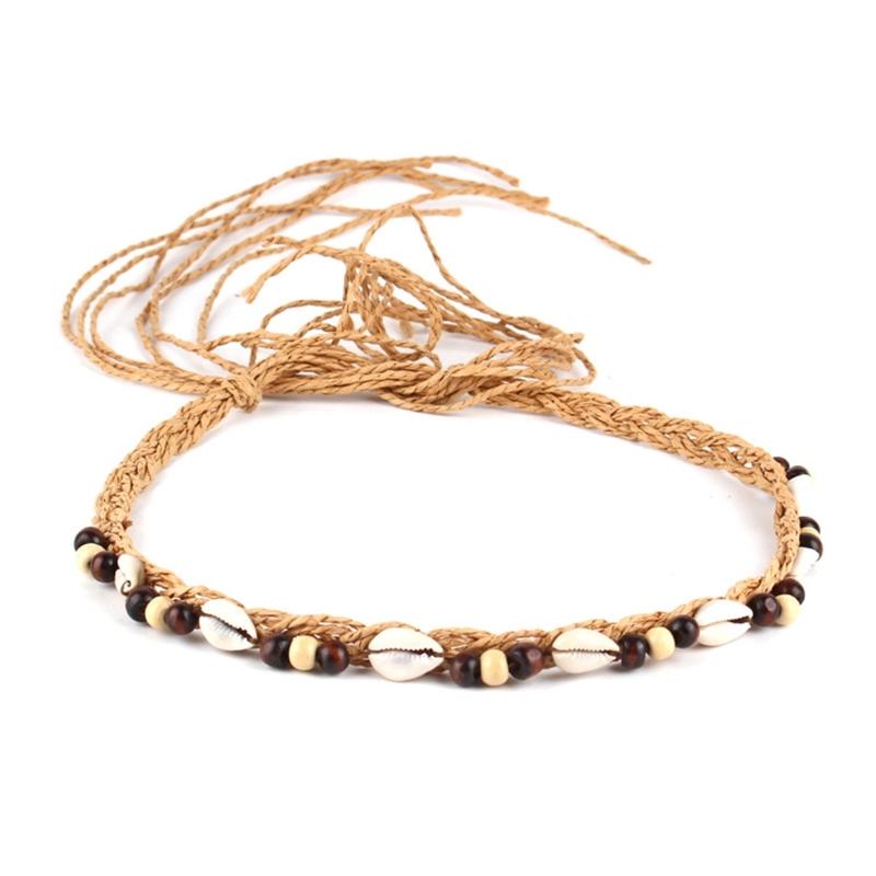 

Берети з намистин Ковбойські капелюшні стрічки Капелюшні стрічки з мушлі Солом яні капелюшні стрічки Західний капелюшний ремінь хакі