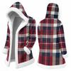 Men's Casual Plaid Print Jacket Fall Winter Outerwear for Everyday Wear
