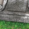 1PC Halloween Foam Tombstone with RIP Letters Scary Graveyard Decoration for Yard Haunted House Party Display Easy Assembly