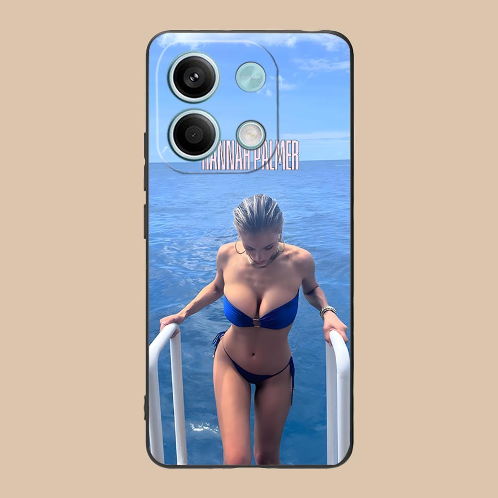 Hannah Palmer Matte TPU Mobile Phone Case for Xiaomi 15 14 13 12 Mi 11 T Ultra Lite Pro S X 5G Colorful Printing Cover
