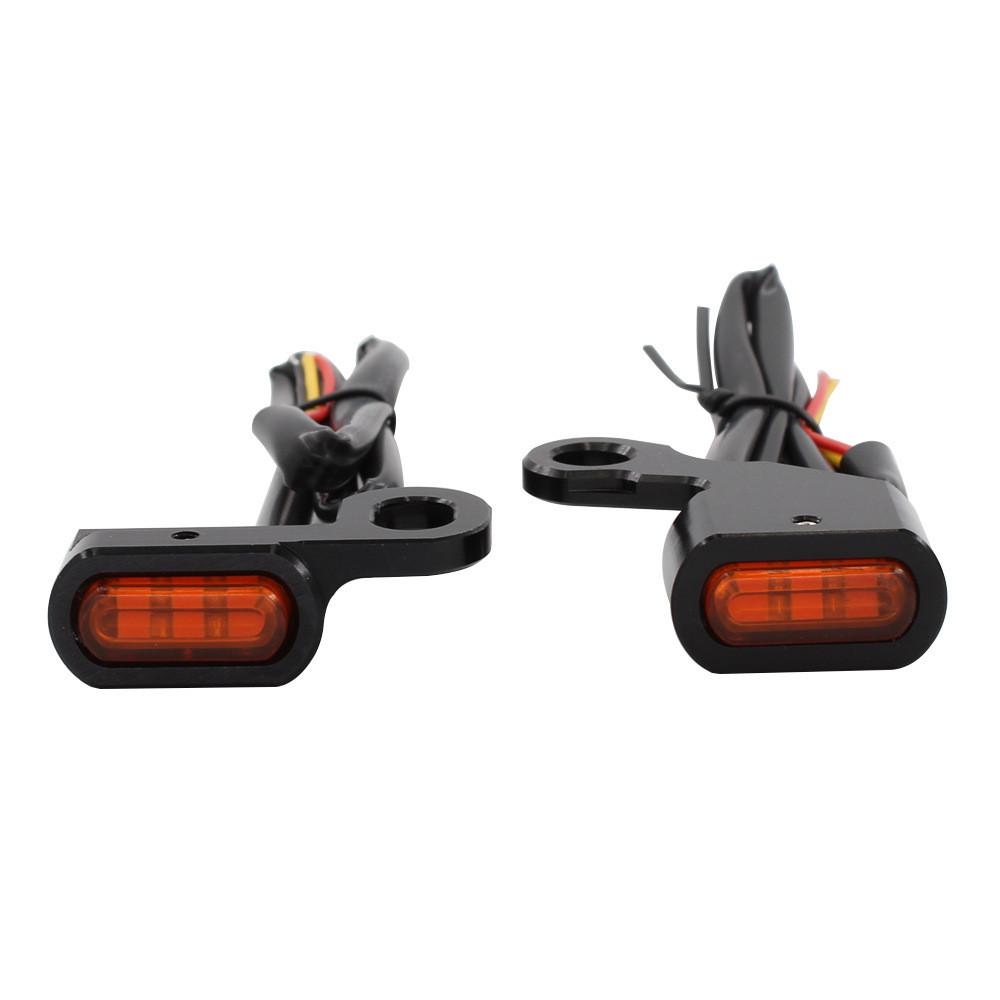 Versatile Front Turn Signal Lights For Harley Softail 00 To 14 With Multiple Color Options