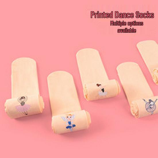 Children's Summer Thin Dance Socks: Girls' White 40D Tights & Leggings