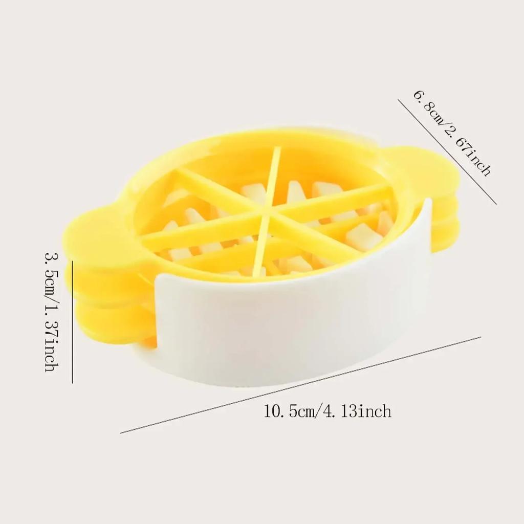 1pc-Stainless Steel Egg Slicer Egg Split Device Handheld Mushroom Kiwi Divider Tomato Cutter Multifunction Slicing Mould