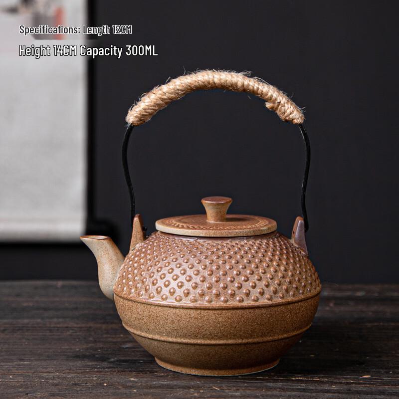 Imitation Wood-Fired Ceramic Tea Kettle