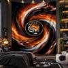 Wall Hanging Tapestry Hull City Football Print Cloth for Living Room Bedroom Home Decor