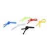 100pcs Tennis Racket Vibration Dampener Knot Silicone Good Elasticity Shock Absorbing Knot for Tennis Competition