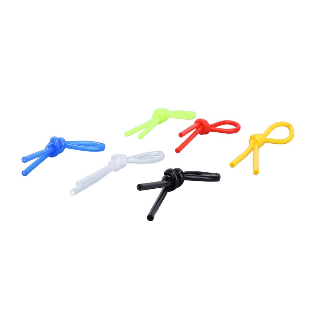 100pcs Tennis Racket Vibration Dampener Knot Silicone Good Elasticity Shock Absorbing Knot for Tennis Competition