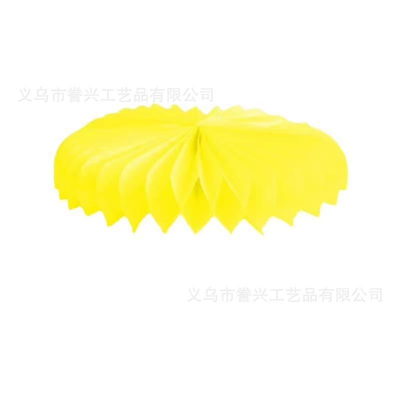 Festive Honeycomb Ornament Birthday Party Theme Decoration 360 Degree Open Fan Table Honeycomb Ball Base Decoration