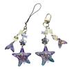 Portable Mermaids Designs Acrylic Phone Charm Sturdy Keychain for Everyday Use for Women