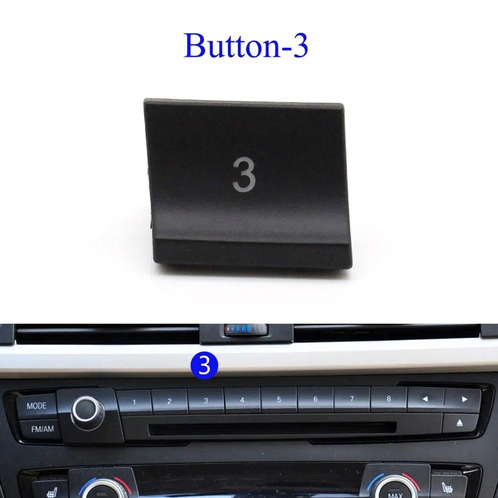 Dashboard Console Air Conditioning AC Vent CD Player Control Cap AC Button Key Replacement For BMW F20 F21 F22 F30 F35 F34 F36
