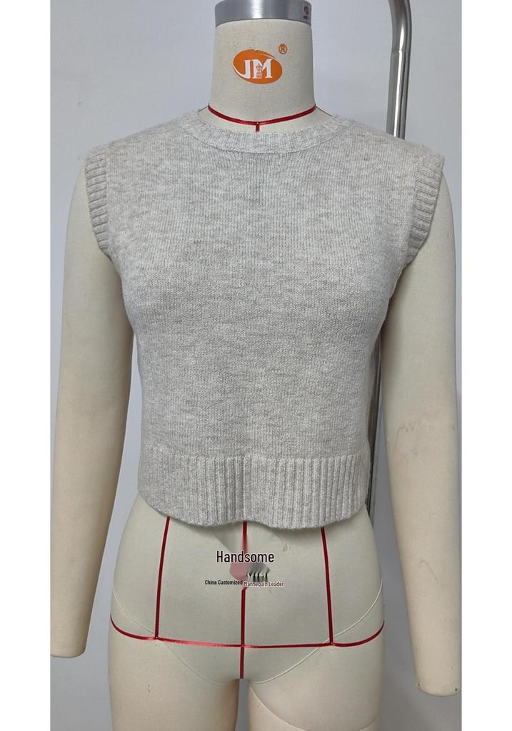 Summer Knit Back-Slit Sweater Vest - Women's New Fashion Arrivals