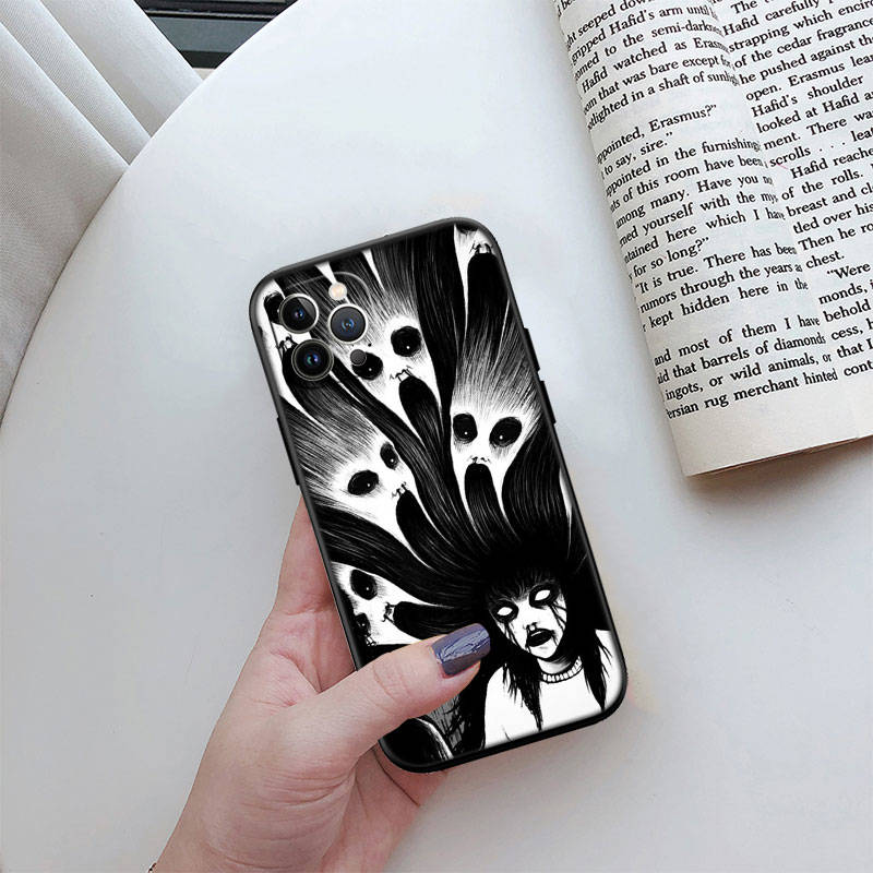 IR15 Junji Ito Tomie Phone Shell Case for Redmi Note 12 12S 12C 13 13C 13R 14 14S 14R 14C Pro Max Plus A3 A3X A4 A5 11A 13X