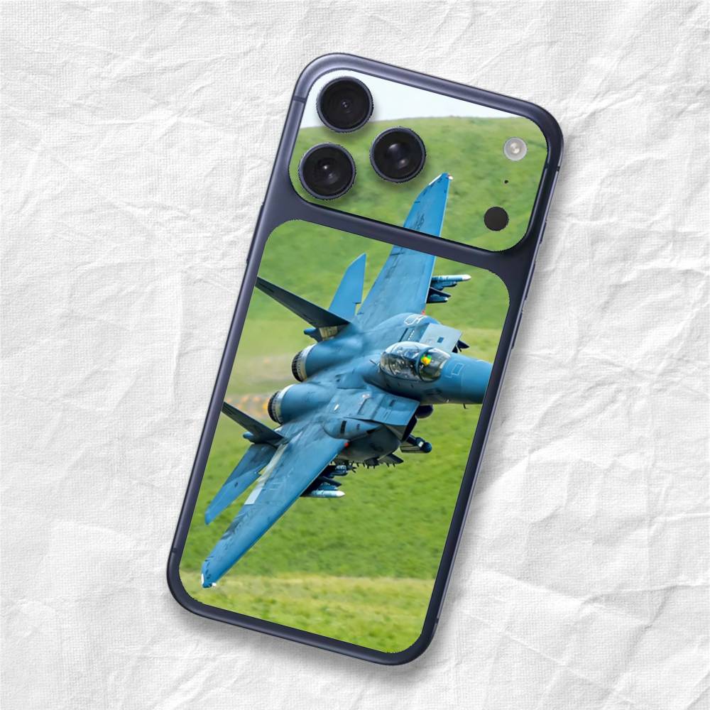 F-15 Eagle Air Force Fighter Sticker Film Cover for iPhone 17 Pro Max iPhone17pro