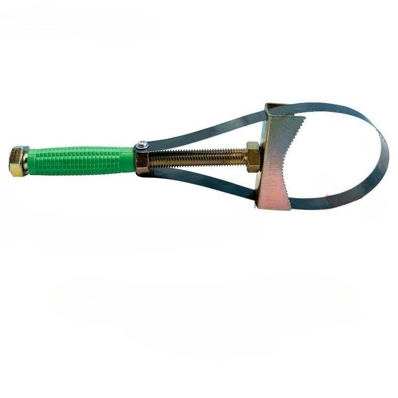 Oil filter wrench Filter oil change disassembly tool Adjustable ingot type automotive oil grid steel belt wrench