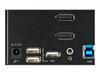 Commutateur KVM - Startech - SV231TDPU34K - 3 Écrans 4K 60Hz - USB 3.0 - Boîtier En Acier