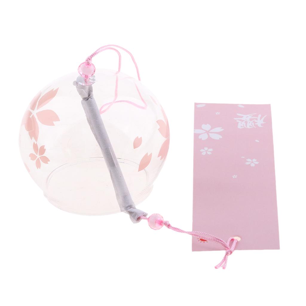 Japanese Wind Bell Japan Wind Chimes Handmade Glass Furin Home Decors Spa Kitchen Office Decor