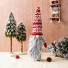Christmas Decoration Wine Bottle Cover European and American Style Knitted Wool Faceless Old Man Long Beard Wine Bottle Hat Home Decoration