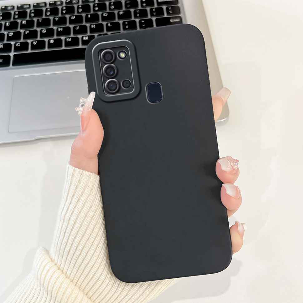 For Samsung Galaxy A21s SM-A217F Case Fashion Love Bow Cute Rabbit Soft Silicone Cover For Samsung A21s A 21S 6.5" Phone Cases
