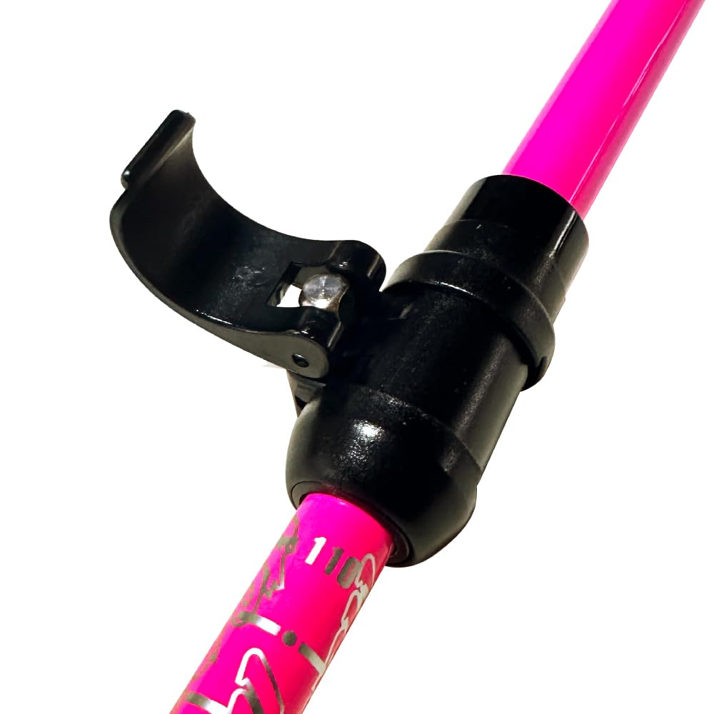 Naitokougei naito Made in Japan Full Carbon Telescopic Nordic Walking Pole internasjonalt sett med 2 rød linje blå (Knight Crafts) 2-trinns NWP-2140804