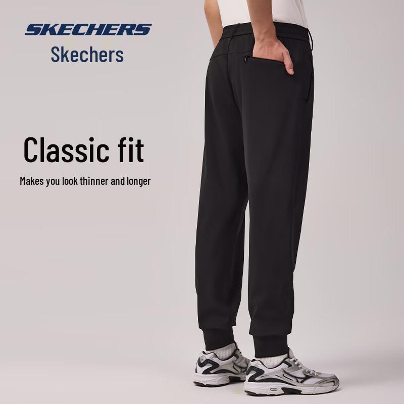 Skechers Men's Thickened Autumn/Winter Jogger Pants