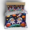 Astronaut Space Adventure Set Multiple Sizes Kid'S And Adults' Bedroom Exquisite 3Pc Bedding Set, Gift