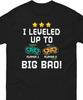I Leveled Up To Big Bro, Funny Gamer Video Gaming Lover Gifts Men's Classic Tee
