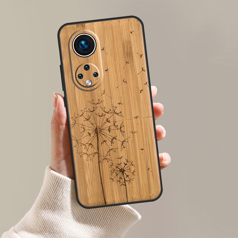 

Natural Bamboo Wood Pattern Print Case For Honor Magic 7 5 6 8 Pro 200 400 50 70 90 Lite X8c X8b X9a X9b X9c X9d Win RT Cover Honor 50