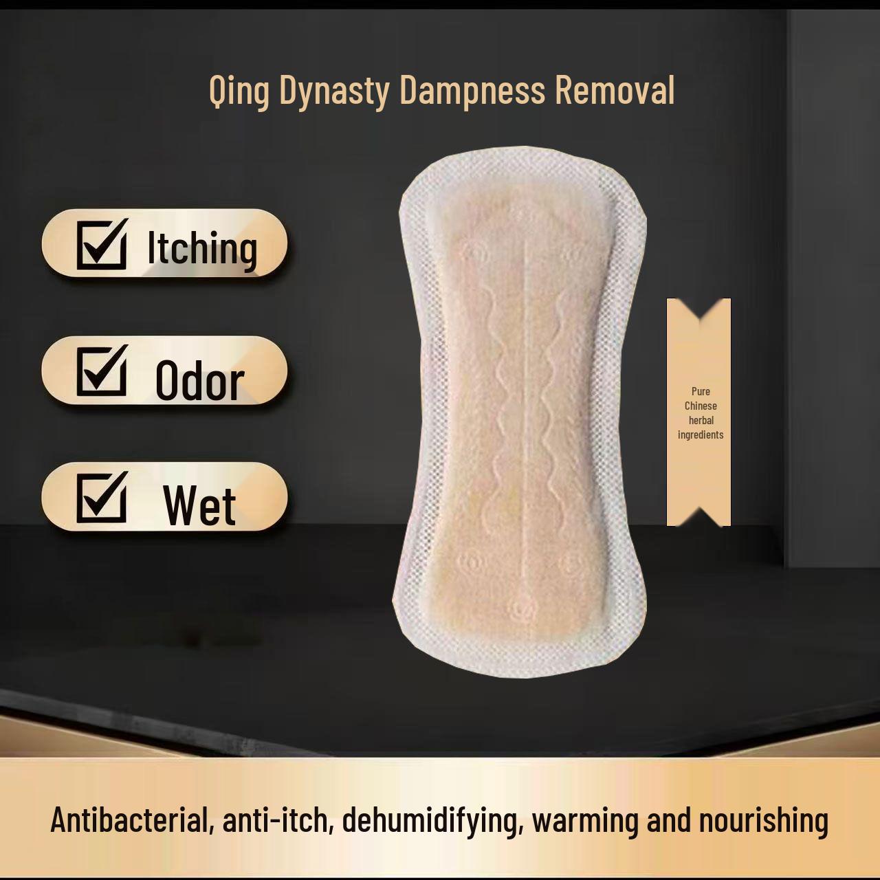 Антибактериальная гигиеническая прокладка-ежедневка с шафраном и снежным лотосом - Уход против зуда и запаха 21 Detoxification, 1 Box