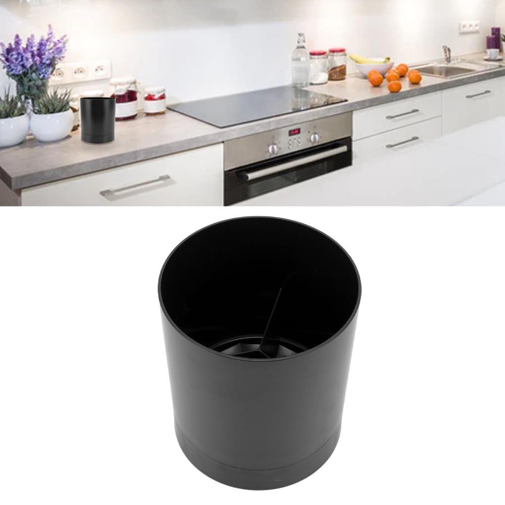 PP Material Chopstick Basket 360 Degree Rotatable Kitchen Organizer Utensil Holder Countertop Use
