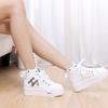 High Top Ladies Footwear Spring Autumn Women's High On Platform Canvas Shoes Original Y2k Fashion 39 Casual Lace Up Ankle Boots