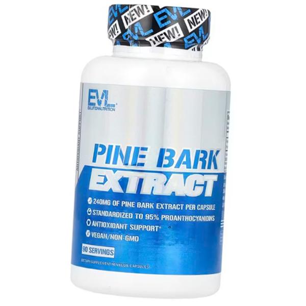 Экстракт Сосновой Коры, Pine Bark Extract, Evlution Nutrition  90вегкапс (71385007)