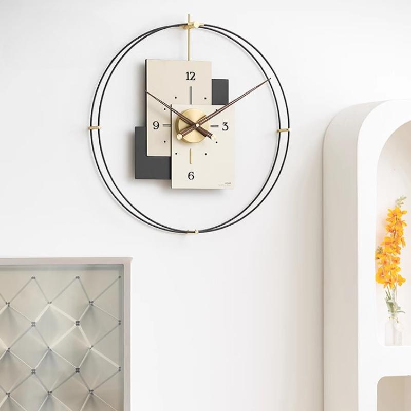Luxury Hang Clock Living Room Wall Clocks Restaurant Modern Watch Decoration Design Bedroom Mechanical Watches Accessories