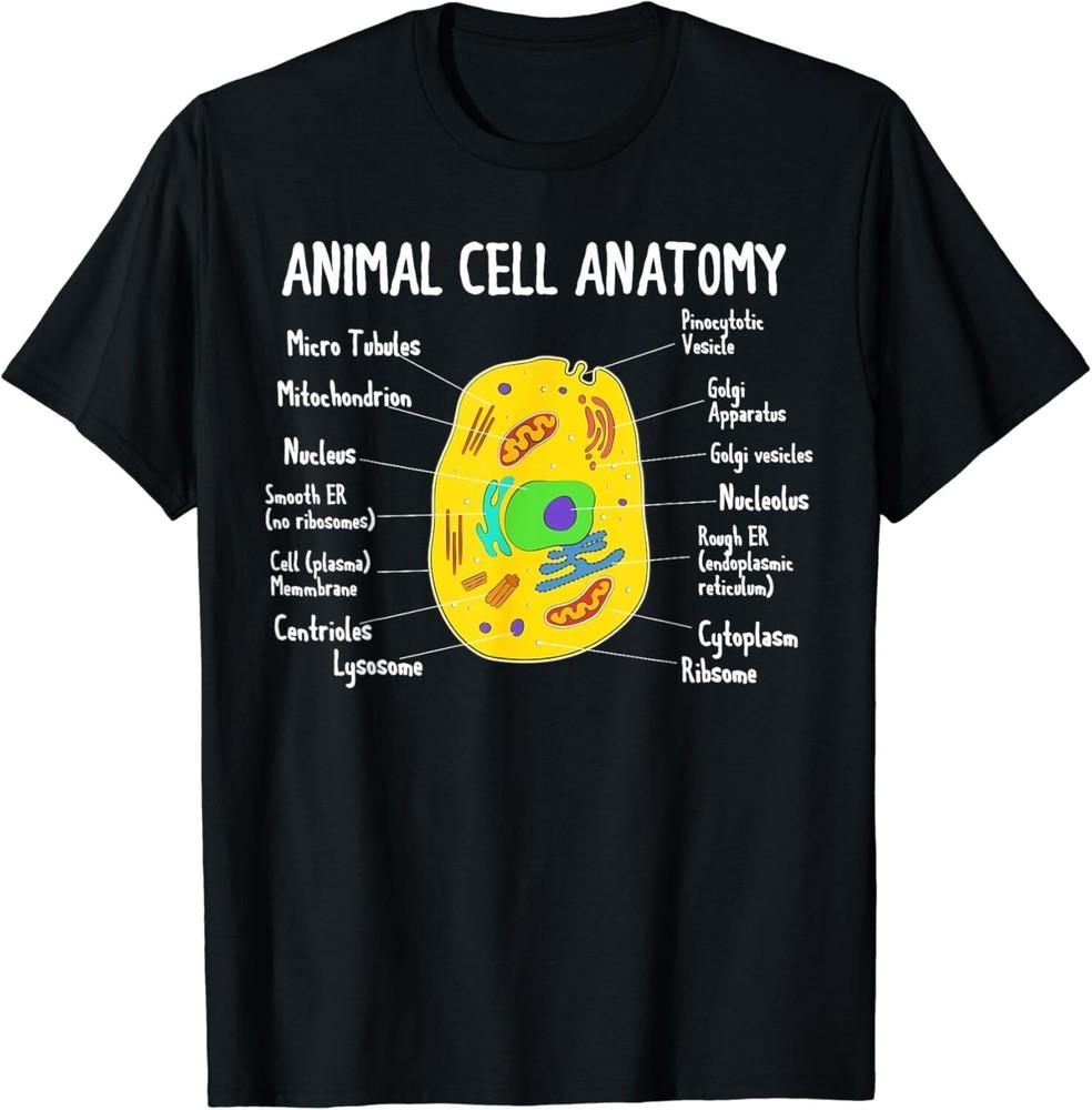 

Анатомия Биологии Животной Клетки Биолог Наука Студент Подарок Унисекс Футболка XL