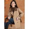 Kobell British Style Double-Breasted Trench Coat