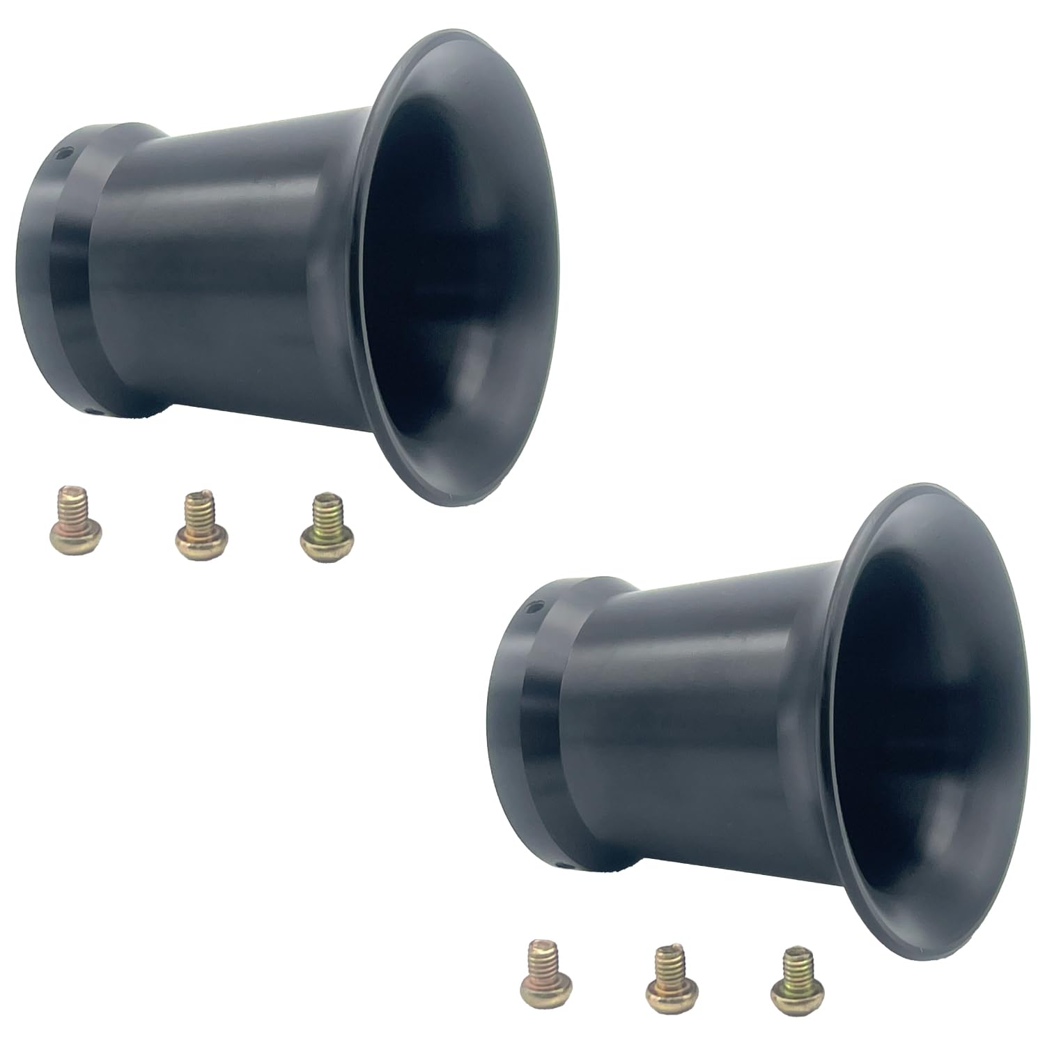 

shymie Воздушная воронка, Карбюратор , PWK, PE VM, Совместима с алюминием, Диаметр 2.0 дюйма φ50 x 75mm чёрный